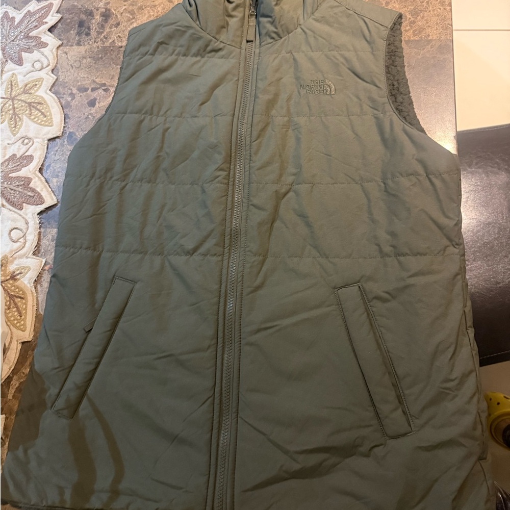 The North Face Women’s Green Reversible Vest